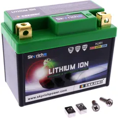 Batterie Motorrad HJ01 Skyrich Lithium - Ionen passend für: Kawasaki KX