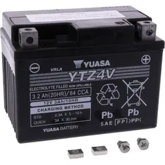 Battery motorcycle ytz4v wet yuasa