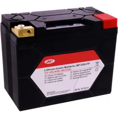 Batterie Motorrad JMT30Q - FP JMT Lithium - Ionen mit Anzeige passend für: BMW R, K, K1