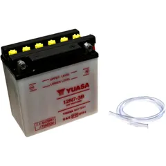 Batterie Motorrad 12N7 - 3B Yuasa Alternative: 7073059 0081 passend für: Yamaha YP, XN, XQ