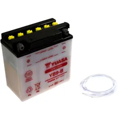Batterie Motorrad YB9 - B Yuasa Alternative: 7073521 4107 passend für: Vespa PX, Cosa, LX