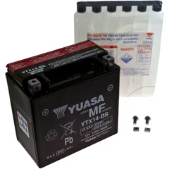 Batterie Motorrad YTX14 - BS Yuasa Alternative: 0170 3679 3950 passend für: BMW R, F (800, 650, 700), C, K