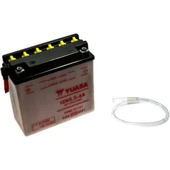 Batterie Motorrad 12N5. 5 - 4A Yuasa Alternative: 7074412 passend für: Kawasaki KH, S1, H2, S2