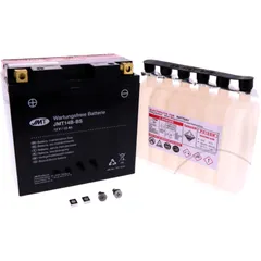 Motorradbatterie YT14B-BS JMT mit Säurepack
