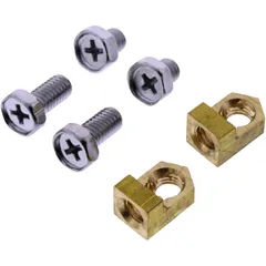 Batteriepol Adapter Set M6X1 mm für Motorräder
