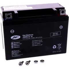 Batterie für Motorräder YB6.5L-B Gel JMT