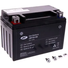 Batterie Motorrad YTX9 - BS Gel JMT Alternative: 7070172 3653 0144 passend für: Kawasaki Z, ZX - 6R, Ninja