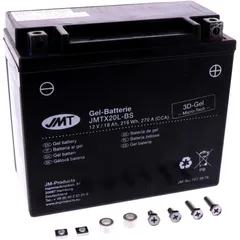 Batterie Motorrad YTX20L - BS Gel JMT Alternative: 7070173 3752 passend für: CAN - AM Outlander, Renegade, Commander