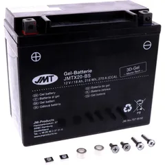 Batterie Gel YTX20-BS für Motorräder
