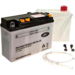 Batterie Motorrad 6N12A - 2D JMT passend für: Honda CM, CB