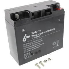 Battery motorcycle 12-19 wet 6on