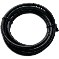 Spiral Schlauch schwarz 1.5 Meter für Kabel