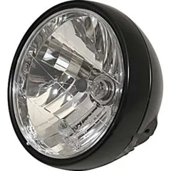 Headlight h4 6 1/2 black