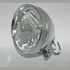 Headlight h4 6 1/2 chrome 223051