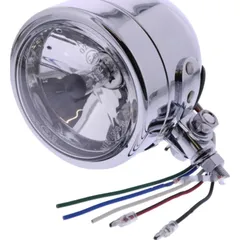 Headlight round h4 90mm