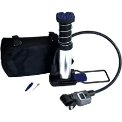 Digital Mini Foot Pump for Bikes and More