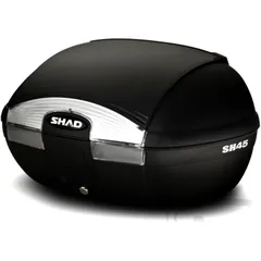 SHAD topcase 45L black sh45 inc mounting plate for: Honda CB, CBR, CBF