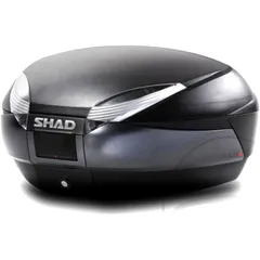 SHAD topbox 48L sh48 black c/w mounting plate for: Honda CB, CBR, CBF, BMW R, F (800, 650, 900, 850, 750, 700), C, K
