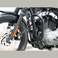 crash bar front black 7227