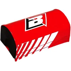 Handlebar protector black bird racing red for: Honda CRF, CR, XR, Beta Minicross