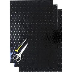 Antirutschaufkleber BlackBird Racing schwarz gelocht passend für: Honda CB, CBR, CRF