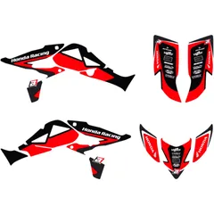 Sticker kit black bird racing 1107982