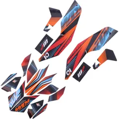 Sticker kit black bird racing 1108014