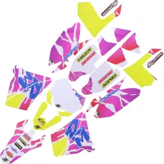 Sticker kit black bird racing 1108035