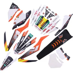 Sticker kit complete black bird racing 1108066