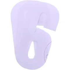 Startnummern für BlackBird Racing 3 Stück weiß 13x7 cm