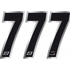 Startnummern NR.7 BlackBird Racing 1108325