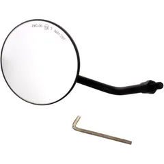 Spiegel schwarz für Motorräder JMP M8X1.25