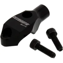 Right Black Mirror Holder for 22mm Handlebar