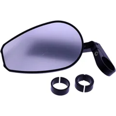 Lenkerendenspiegel Alu schwarz Daytona kurz