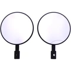 Bar End Mirrors Black for Motorcycles