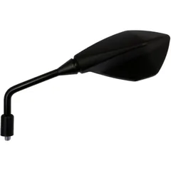 Mirror black left JMP for: Kawasaki Z, Z H2, KLE