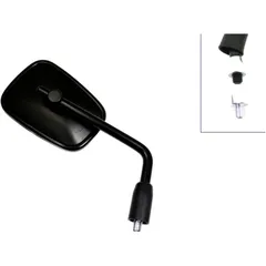 Mirror black right JMP for: Kawasaki Vulcan