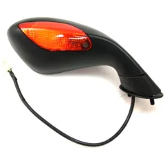 Mirror black right JMP for: Aprilia RSV