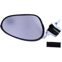 Spiegel oval chrom links für Motorräder 7138191