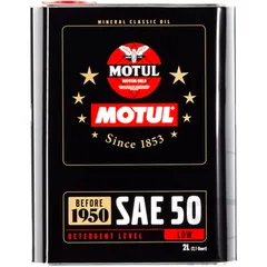 Motoröl 50W 2L MOTUL CLASSIC MINERAL für MERCEDES & BMW