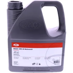 Motoröl 10W40 4T 4 Liter JMC Maxx synthetisch Alternative: 7140491 passend für: Honda CB, CBR, VT