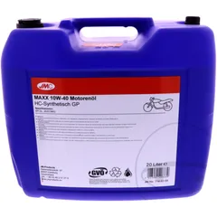 Engine oil 10w40 4-stroke 20l jmc