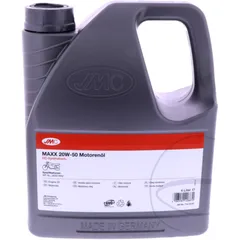 Engine oil 20W50 4 - stroke 4L JMC maxx semi - sythetic for: BMW R, K, K1, S
