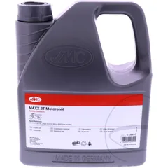 2 - Takt - Motoröl 4 Liter JMC Maxx teilsynthetisch passend für: Aprilia SR, RS, Scarabeo