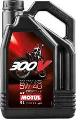Motul 300V 4T Offroad Racing Engine Oil 5W40 Synthetic 4L