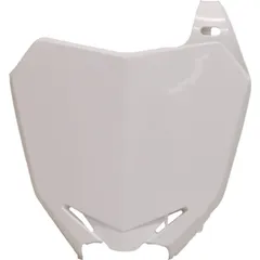 Number board white