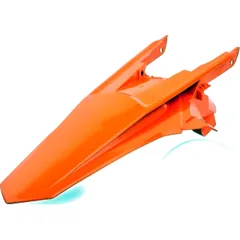 fender / guard plate rear orange