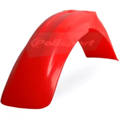 Front mudguard red fluorescent for: Honda CR
