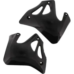 Radiator cover kit black