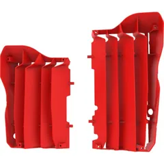 Radiator lamellas Set red